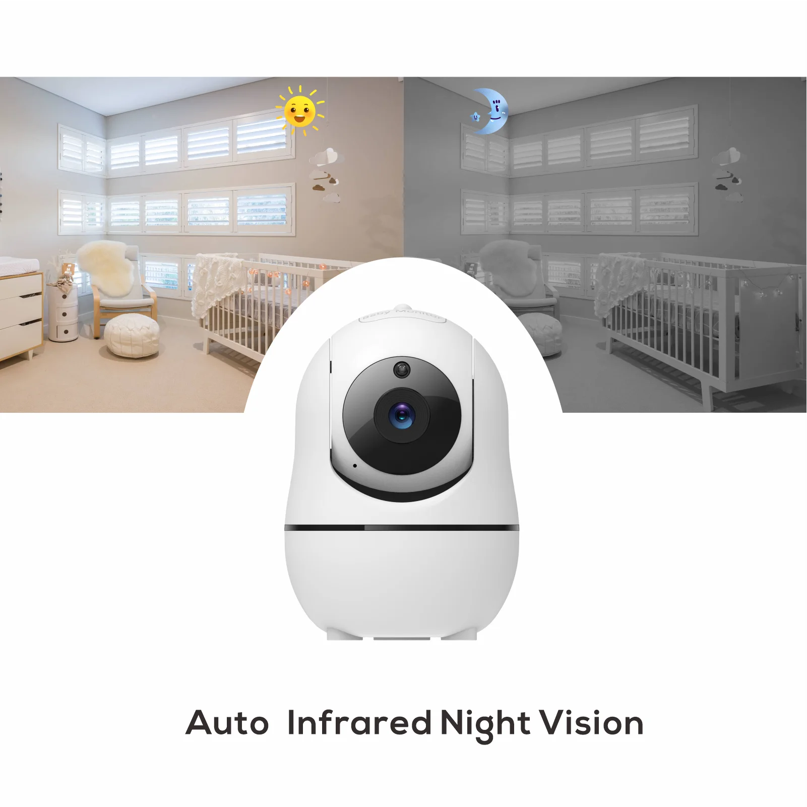 5 inch Video Baby Monitor